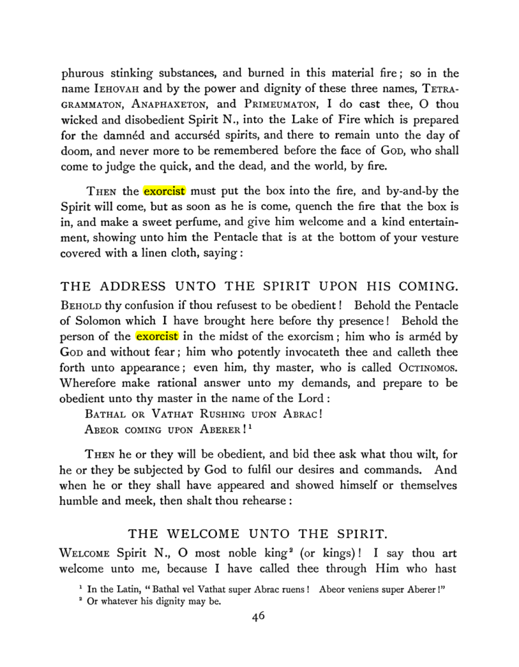 Original scan of The Goetia, PDF page 62