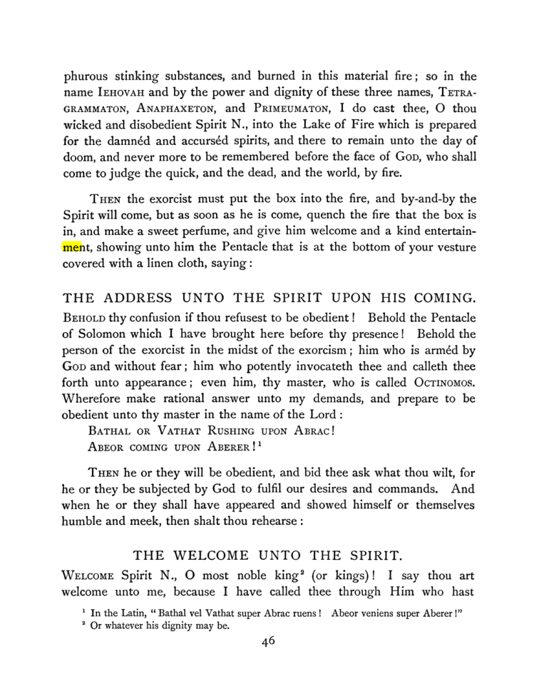 Original scan of The Goetia, PDF page 62