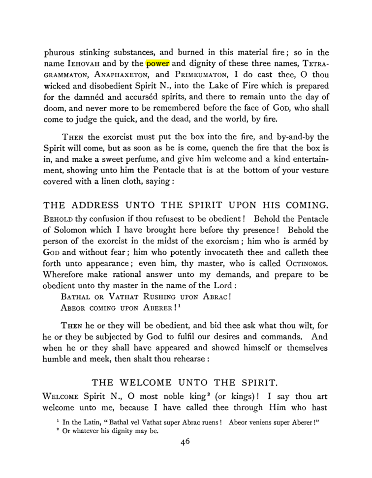 Original scan of The Goetia, PDF page 62