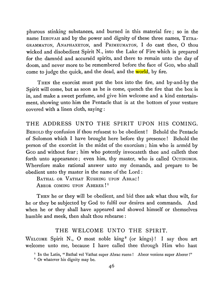Original scan of The Goetia, PDF page 62