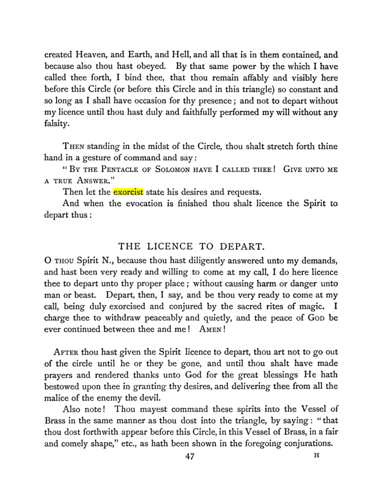Original scan of The Goetia, PDF page 63