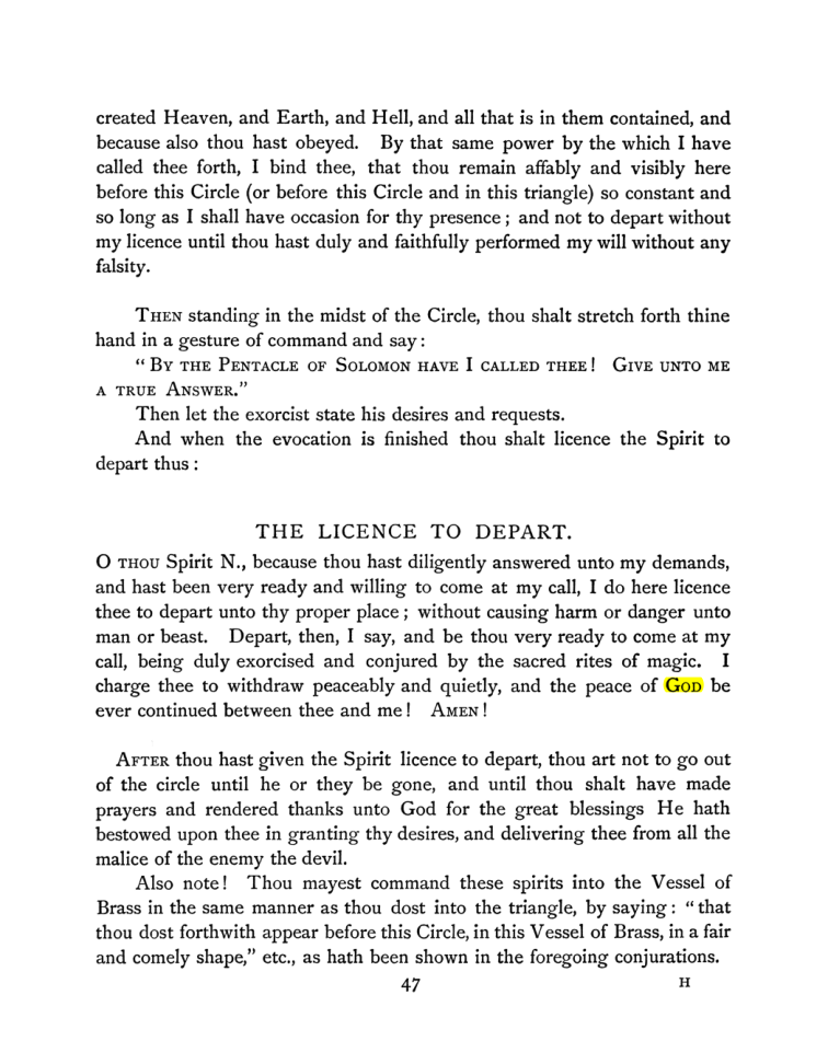 Original scan of The Goetia, PDF page 63