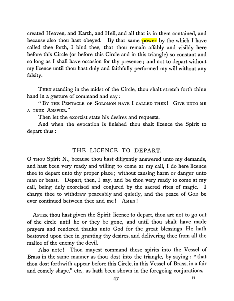 Original scan of The Goetia, PDF page 63