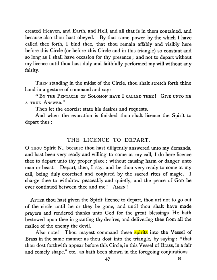 Original scan of The Goetia, PDF page 63