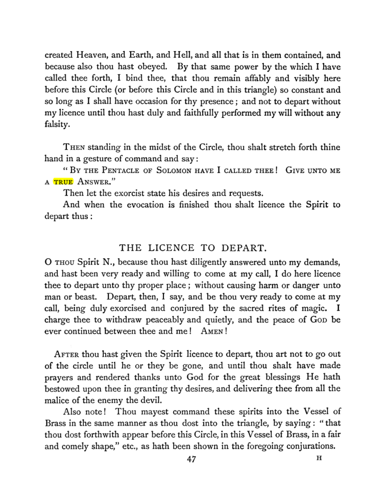 Original scan of The Goetia, PDF page 63