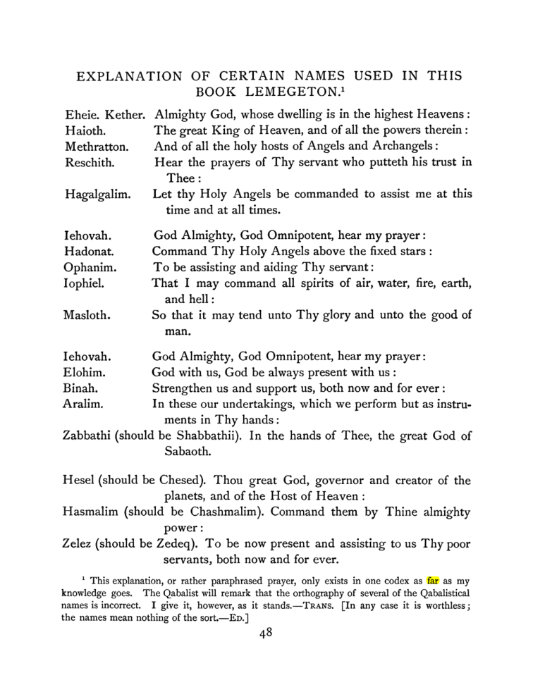 Original scan of The Goetia, PDF page 64