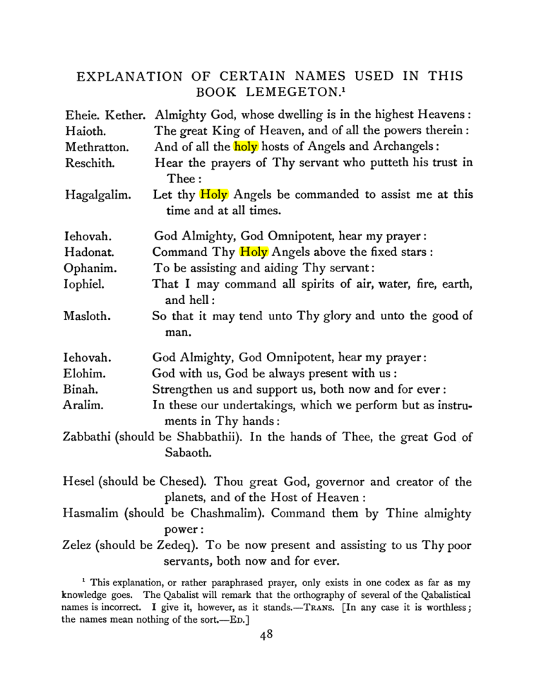 Original scan of The Goetia, PDF page 64