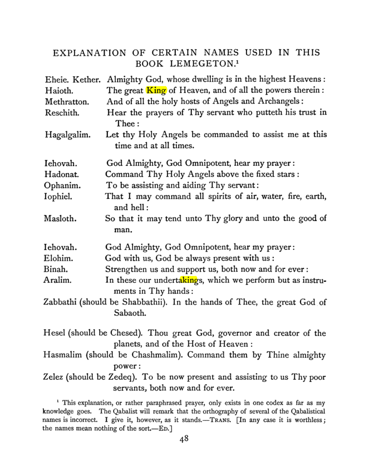 Original scan of The Goetia, PDF page 64