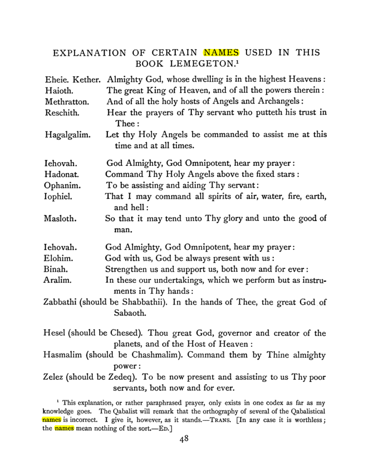 Original scan of The Goetia, PDF page 64