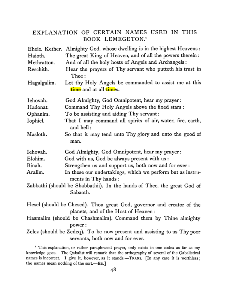 Original scan of The Goetia, PDF page 64