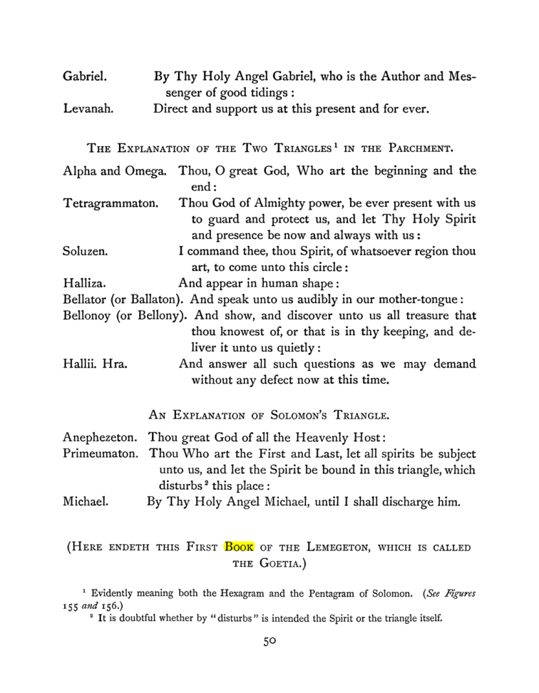 Original scan of The Goetia, PDF page 66