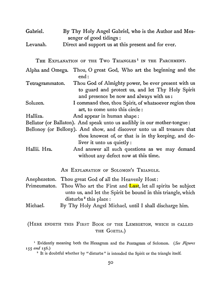Original scan of The Goetia, PDF page 66