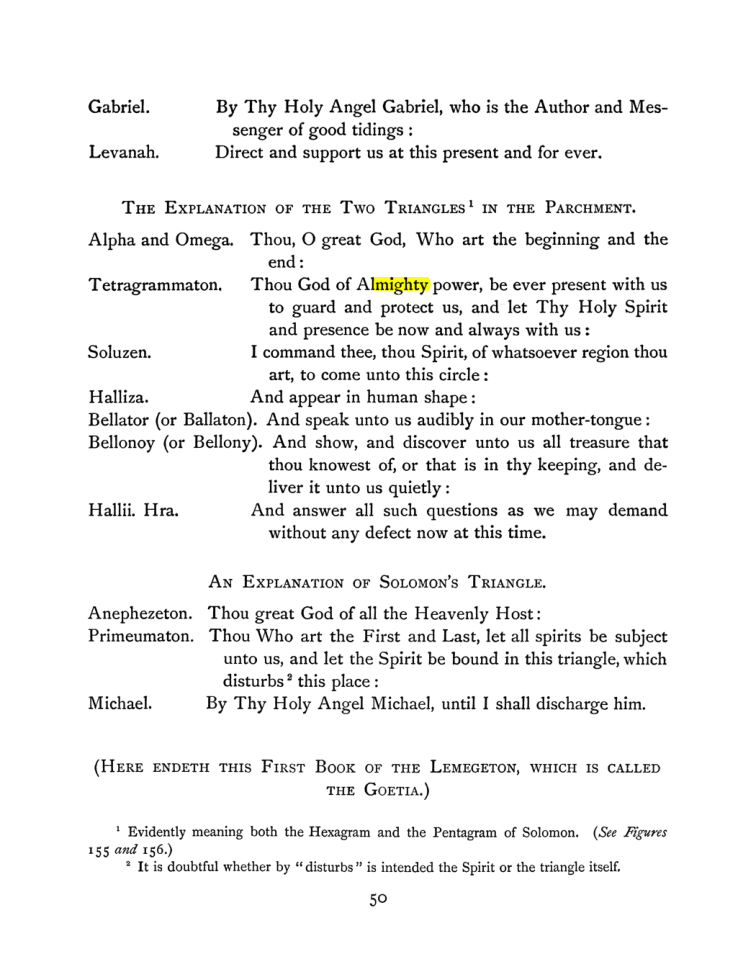 Original scan of The Goetia, PDF page 66