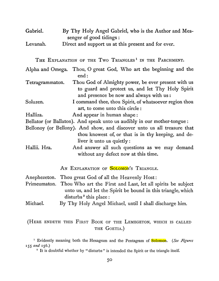 Original scan of The Goetia, PDF page 66