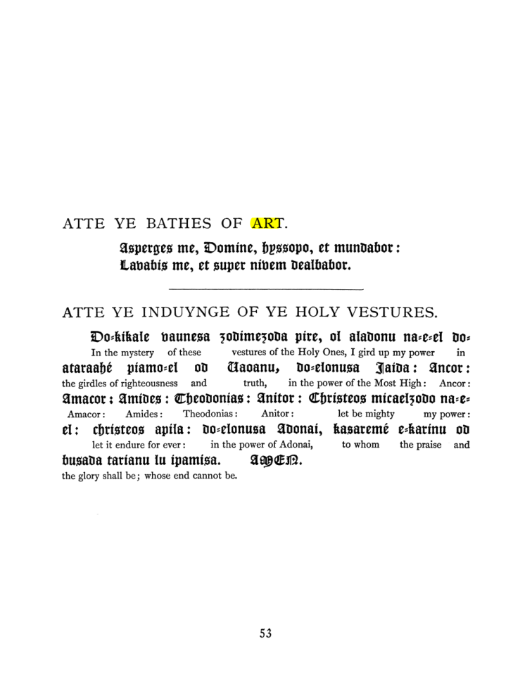 Original scan of The Goetia, PDF page 69