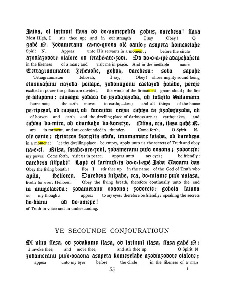Original scan of The Goetia, PDF page 71