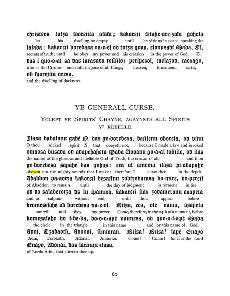 Original scan of The Goetia, PDF page 76