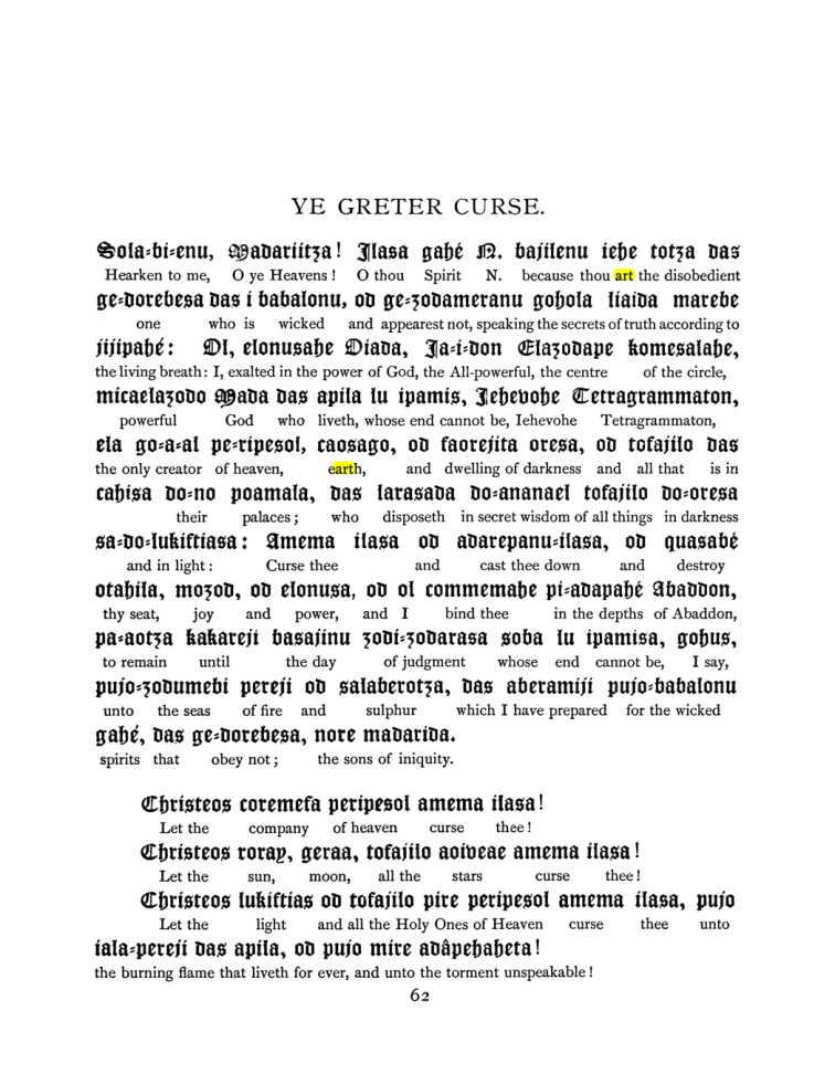 Original scan of The Goetia, PDF page 78