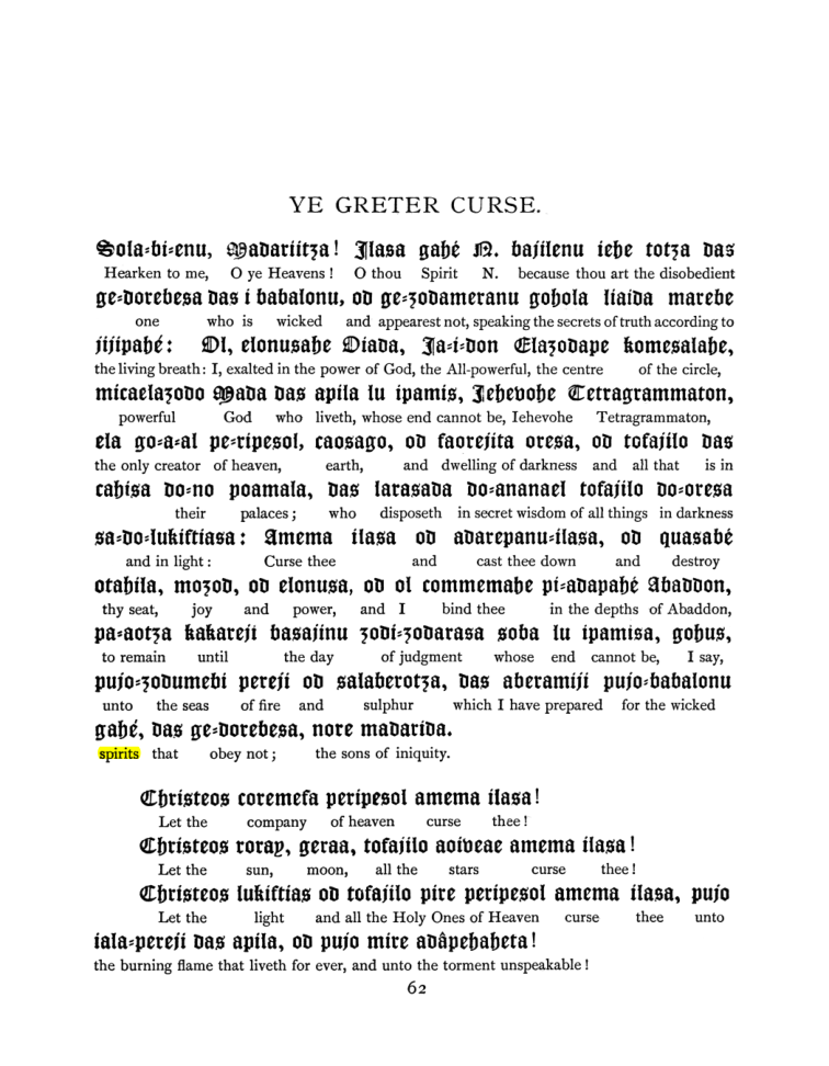Original scan of The Goetia, PDF page 78