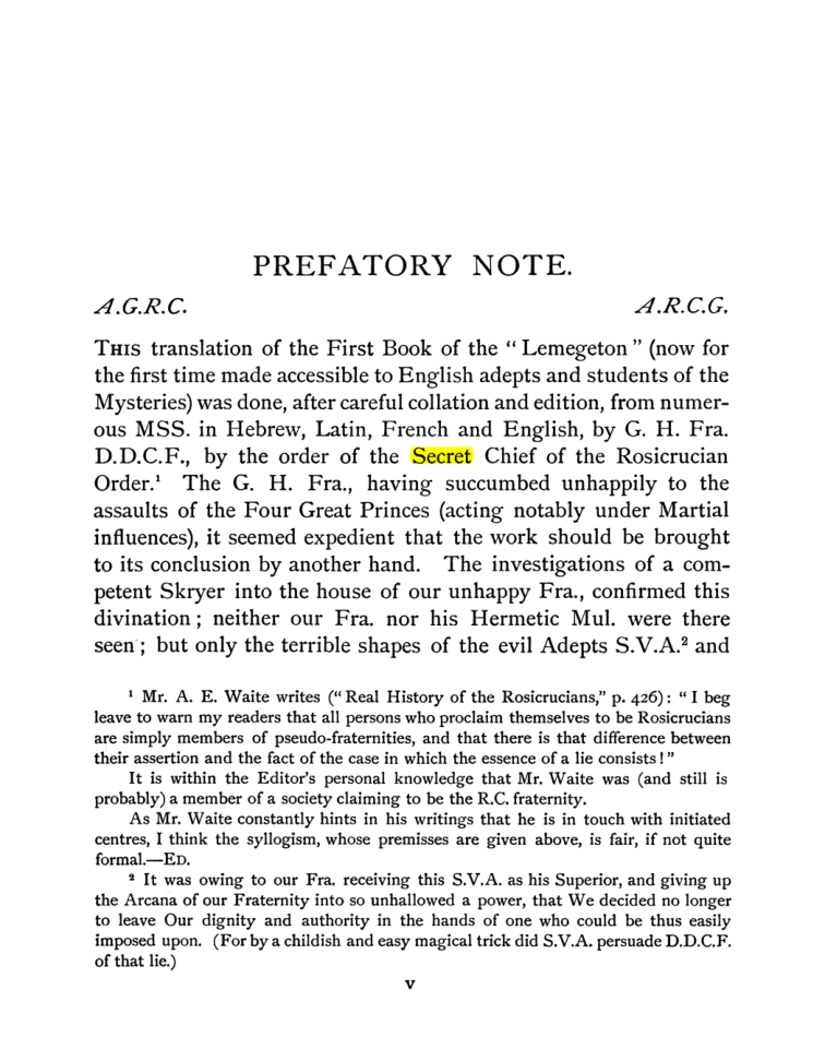 Original scan of The Goetia, PDF page 9