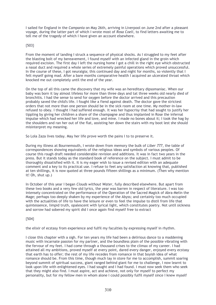 Original scan of Confessions of Aleister Crowley, PDF page 310