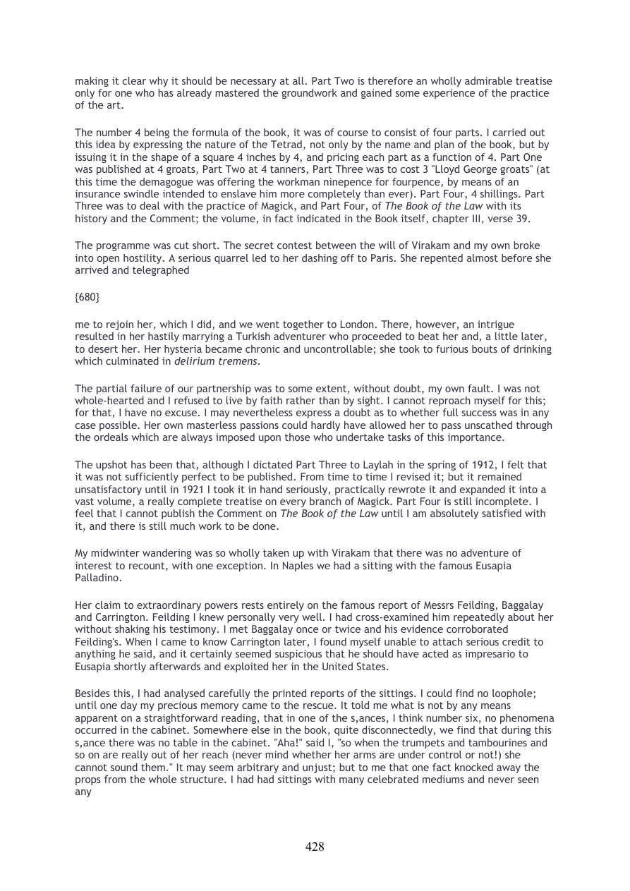 Original scan of Confessions of Aleister Crowley, PDF page 428