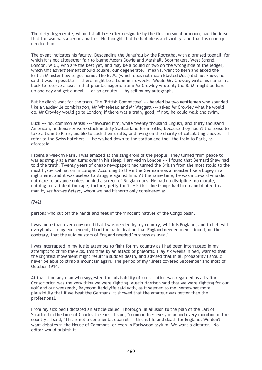Original scan of Confessions of Aleister Crowley, PDF page 469