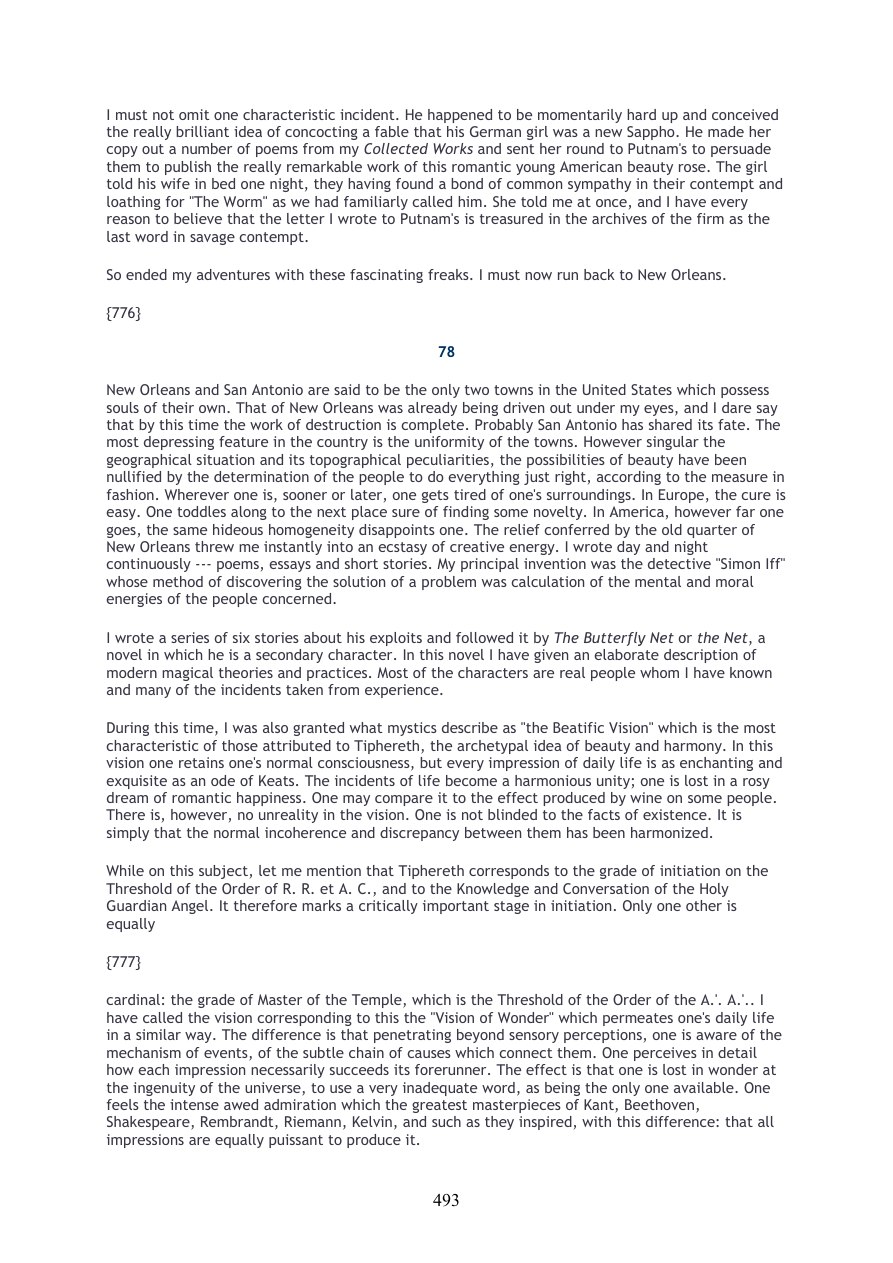 Original scan of Confessions of Aleister Crowley, PDF page 493