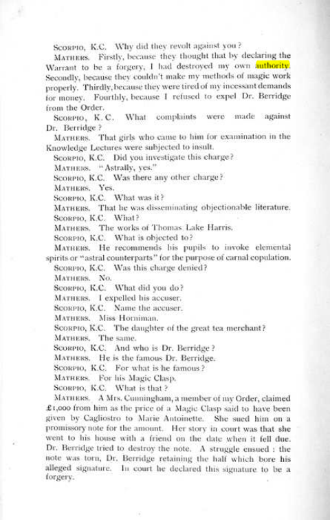 Original scan of The Rosicrucian Scandal, PDF page 10