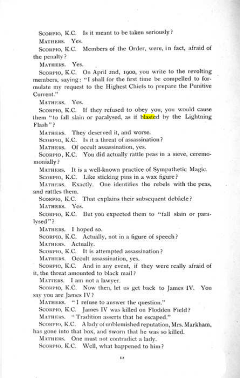 Original scan of The Rosicrucian Scandal, PDF page 12