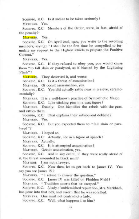 Original scan of The Rosicrucian Scandal, PDF page 12