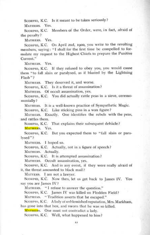 Original scan of The Rosicrucian Scandal, PDF page 12