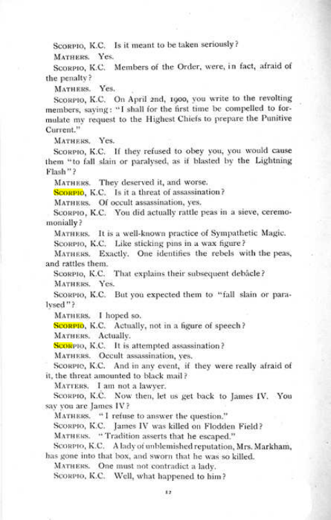 Original scan of The Rosicrucian Scandal, PDF page 12