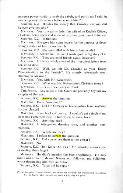 Original scan of The Rosicrucian Scandal, PDF page 14
