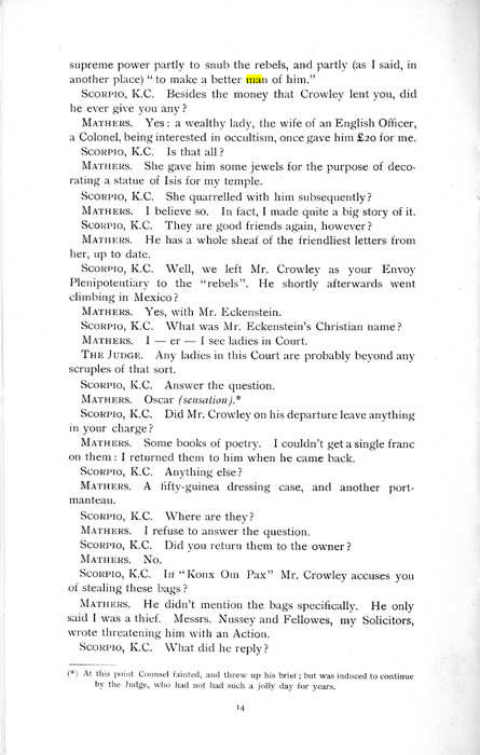 Original scan of The Rosicrucian Scandal, PDF page 14
