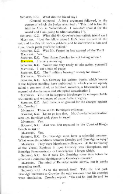Original scan of The Rosicrucian Scandal, PDF page 17