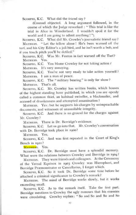 Original scan of The Rosicrucian Scandal, PDF page 17