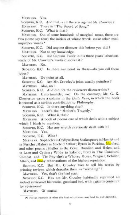 Original scan of The Rosicrucian Scandal, PDF page 19