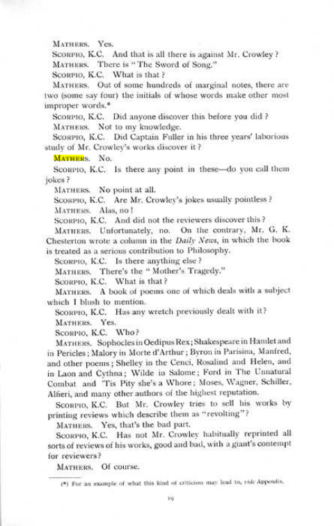 Original scan of The Rosicrucian Scandal, PDF page 19