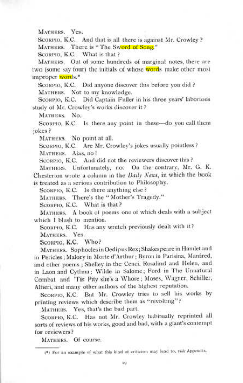 Original scan of The Rosicrucian Scandal, PDF page 19