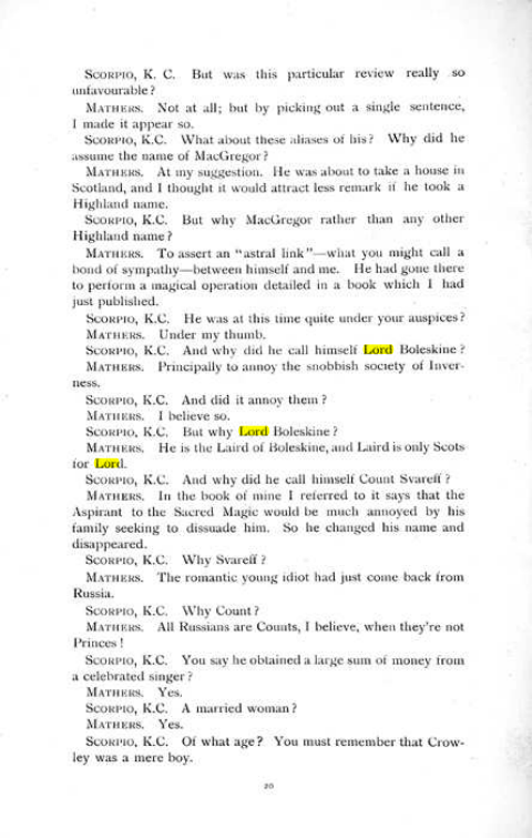 Original scan of The Rosicrucian Scandal, PDF page 20