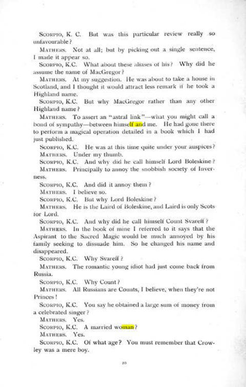 Original scan of The Rosicrucian Scandal, PDF page 20