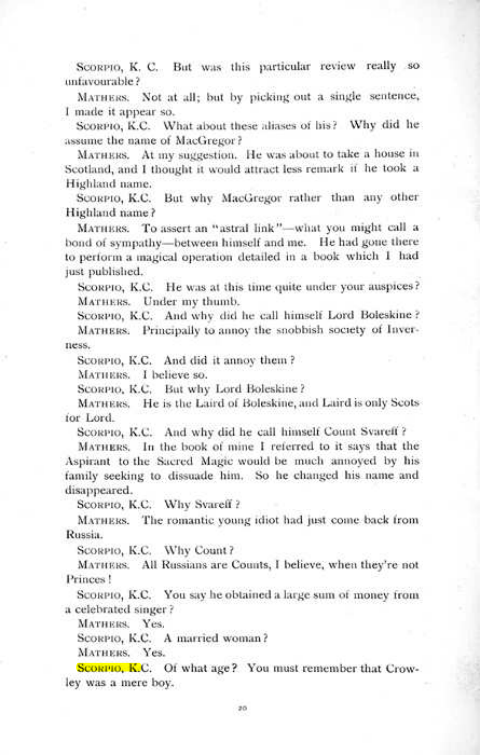 Original scan of The Rosicrucian Scandal, PDF page 20