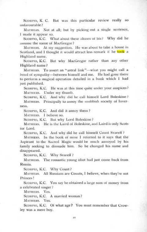 Original scan of The Rosicrucian Scandal, PDF page 20