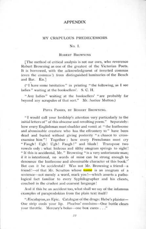 Original scan of The Rosicrucian Scandal, PDF page 22