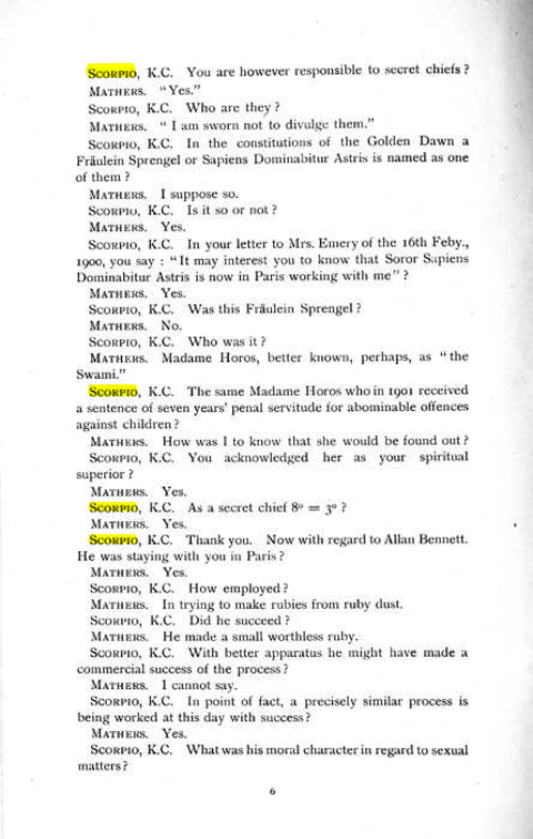 Original scan of The Rosicrucian Scandal, PDF page 6