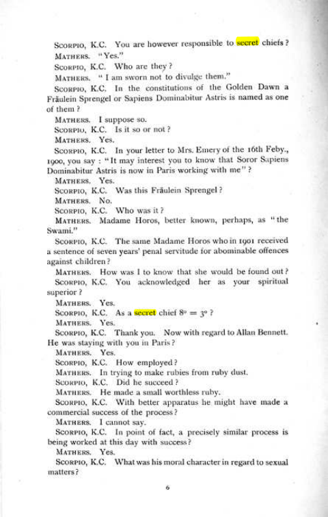 Original scan of The Rosicrucian Scandal, PDF page 6