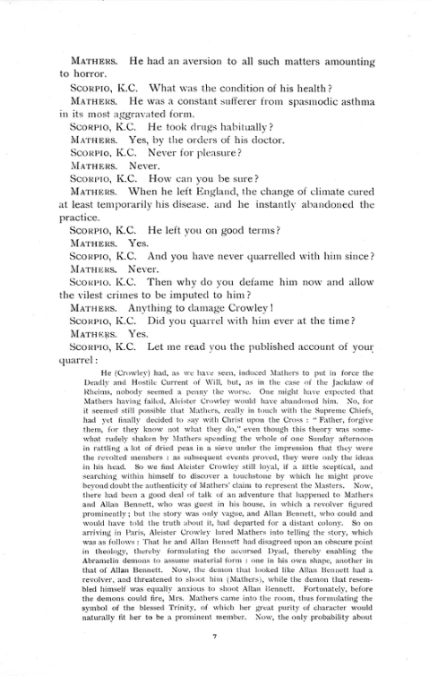 Original scan of The Rosicrucian Scandal, PDF page 7