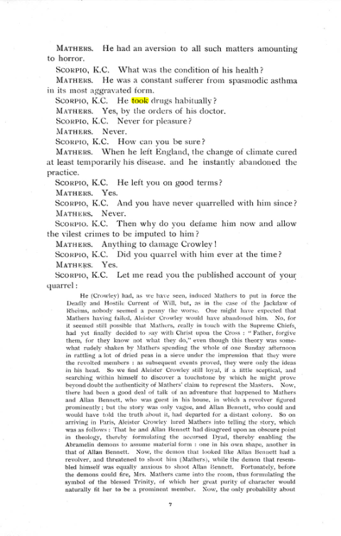 Original scan of The Rosicrucian Scandal, PDF page 7
