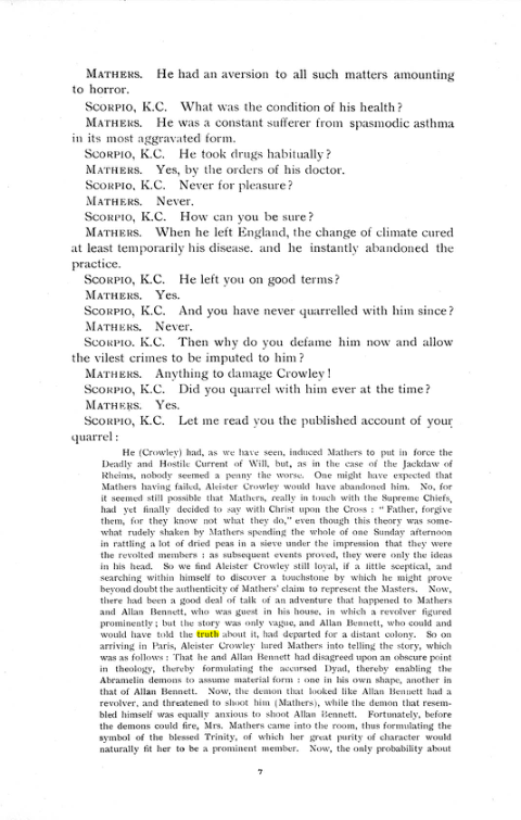 Original scan of The Rosicrucian Scandal, PDF page 7